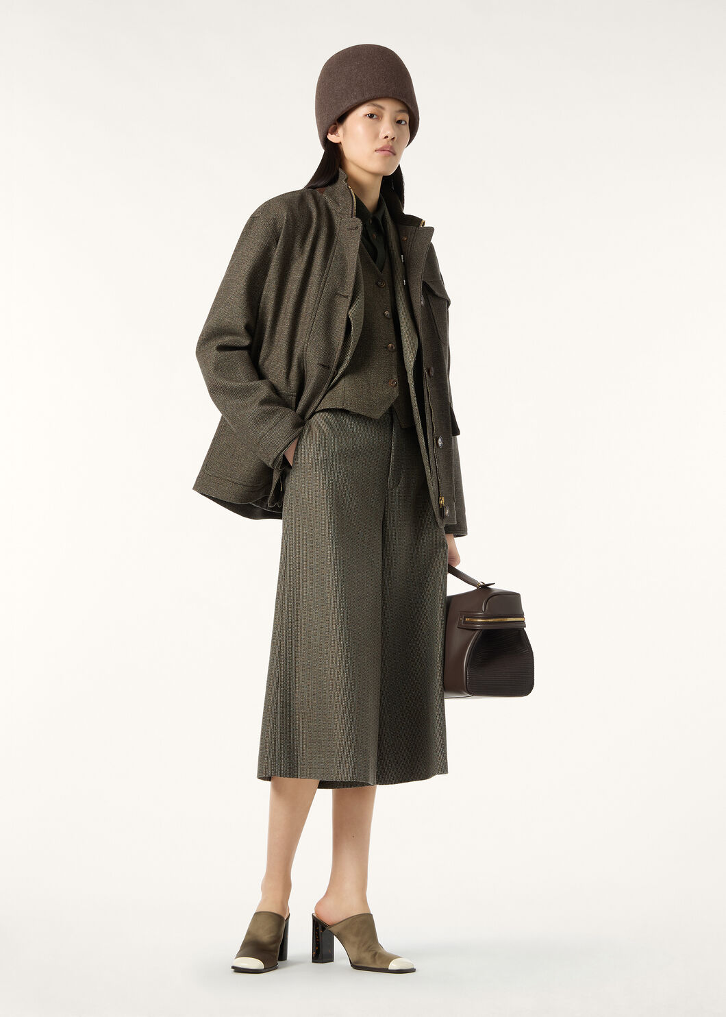 DRAKE TROUSERS ENGLISH TWEED