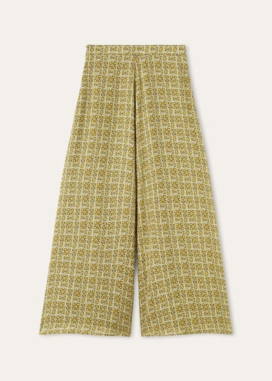 FRANK TROUSERS CAMELIA SILK