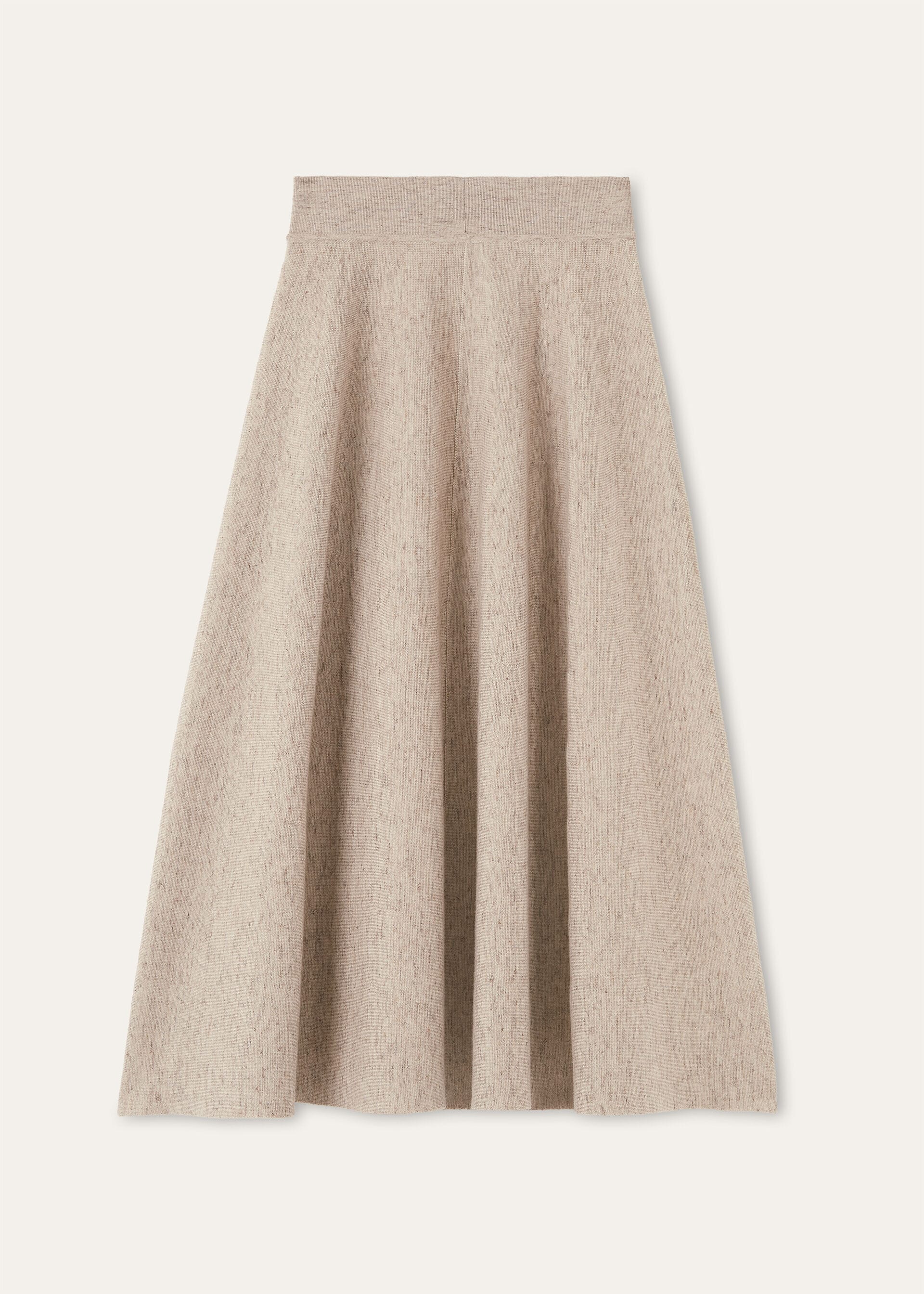 WILLOW SKIRT CASH WOOL LINEN GG 14