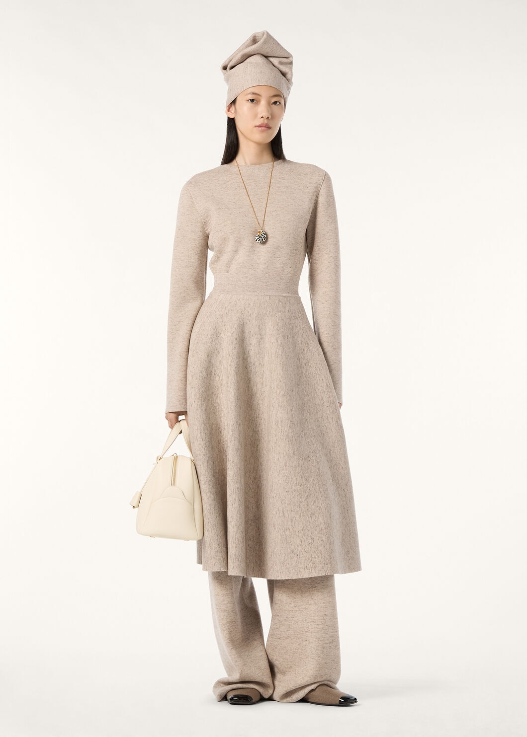 WILLOW SKIRT CASH WOOL LINEN GG 14