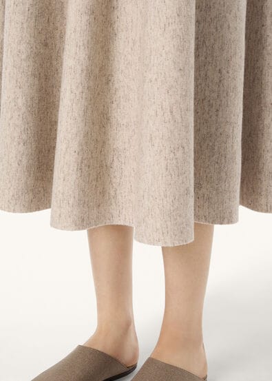 WILLOW SKIRT CASH WOOL LINEN GG 14
