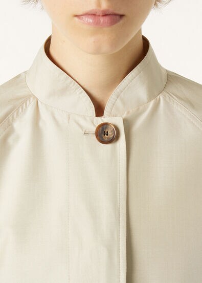 LEONARD SB COAT SILK TECH STORM