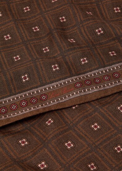 LORO PIANA HENRY FOULARD 60 CASH SILK