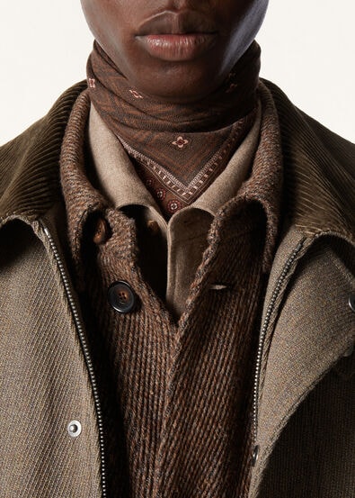 LORO PIANA HENRY FOULARD 60 CASH SILK