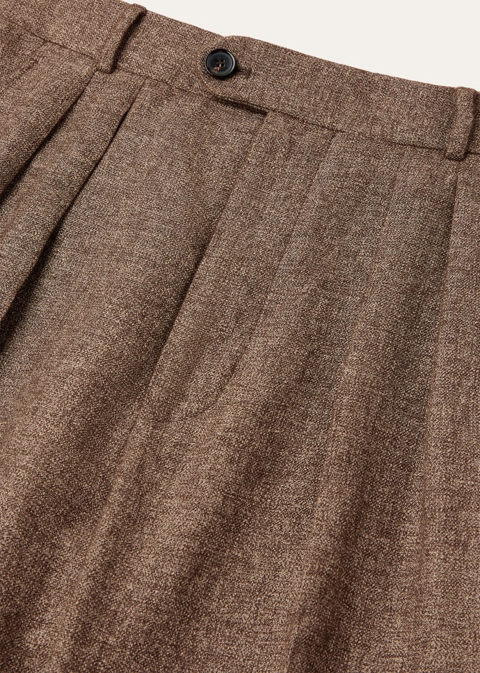 STAFFORD TROUSERS CASH LINEN MOULINE'_FAQ9694_H02W_7