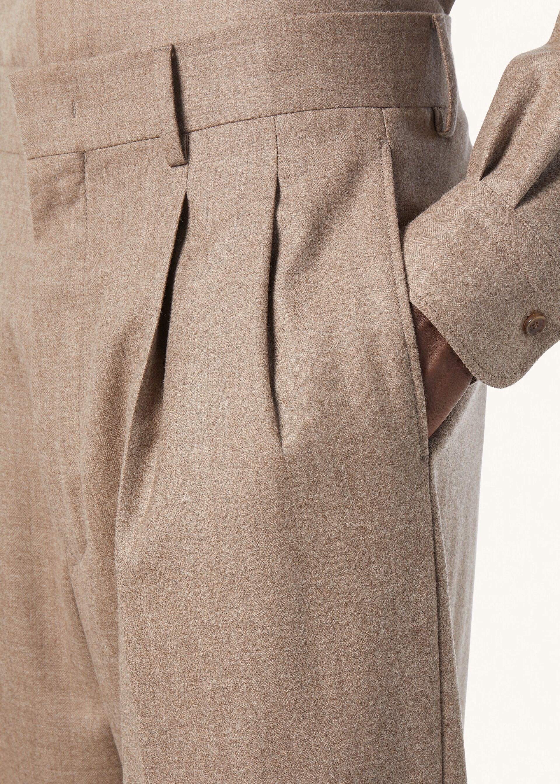 BUXTON TROUSERS PECORA NERA DRAP