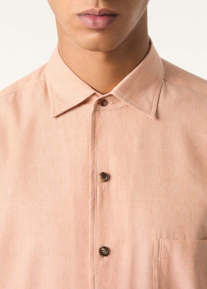 ANDRE' SHIRT SS SOLAIRE TRAMA LANA_FAQ9780_L0F4_2