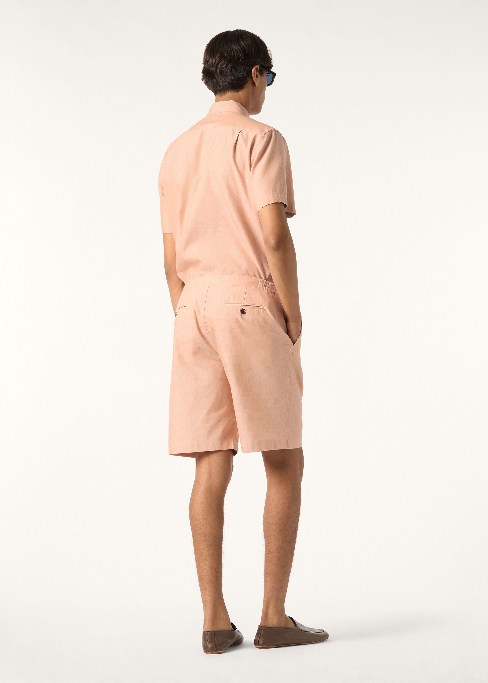 ANDRE' SHIRT SS SOLAIRE TRAMA LANA