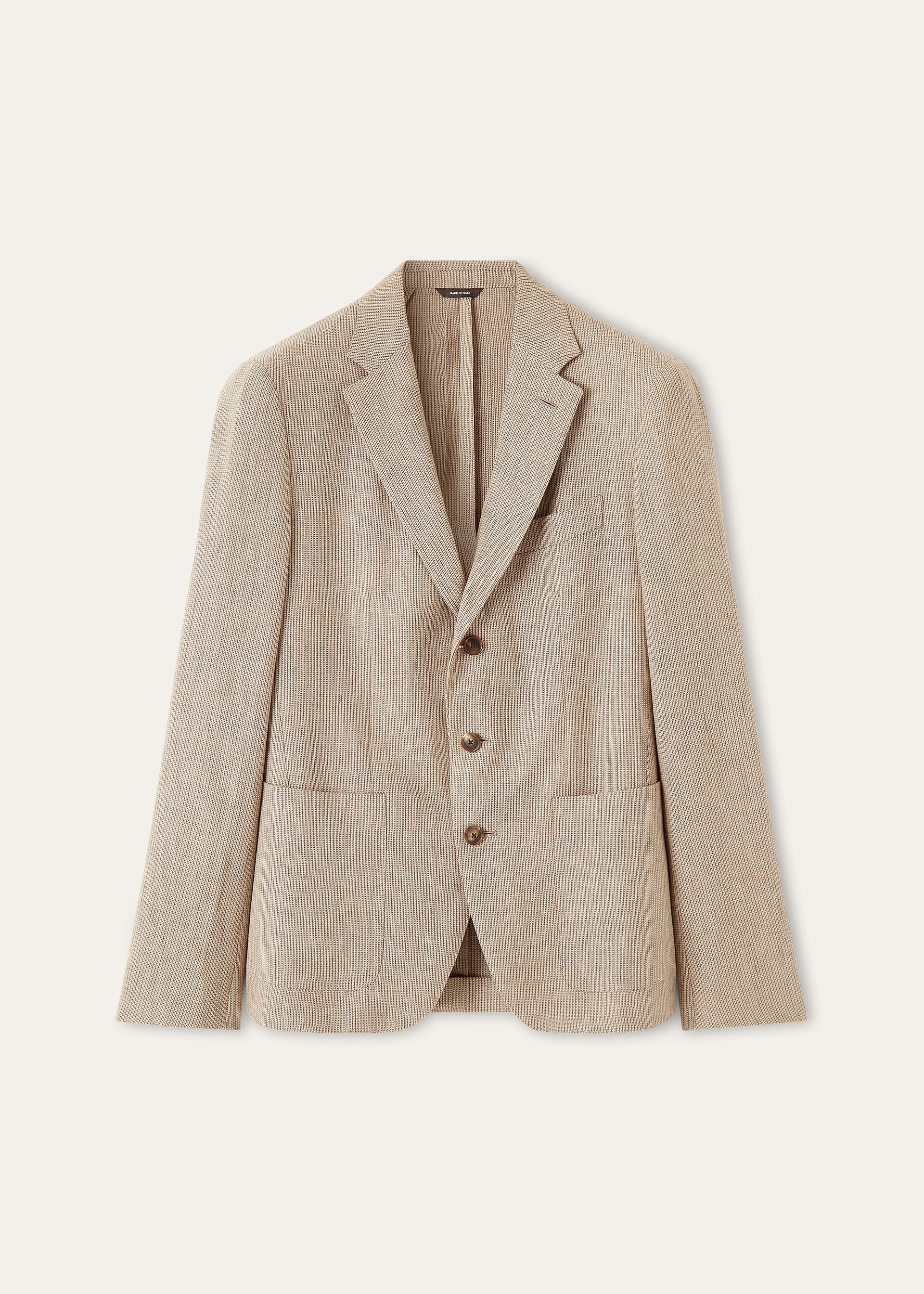 TORINO NOTCH SB SHIRT JACKET HERITAGE LINEN
