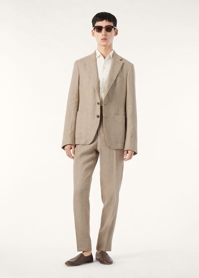 TORINO NOTCH SB SHIRT JACKET HERITAGE LINEN