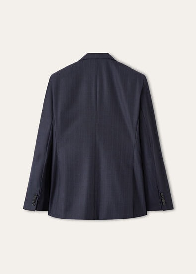 INTERNATIONAL PEAK DB SUIT TASMANIAN PINSTRIPE