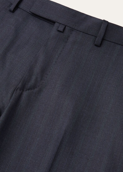 INTERNATIONAL PEAK DB SUIT TASMANIAN PINSTRIPE