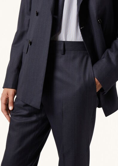 INTERNATIONAL PEAK DB SUIT TASMANIAN PINSTRIPE