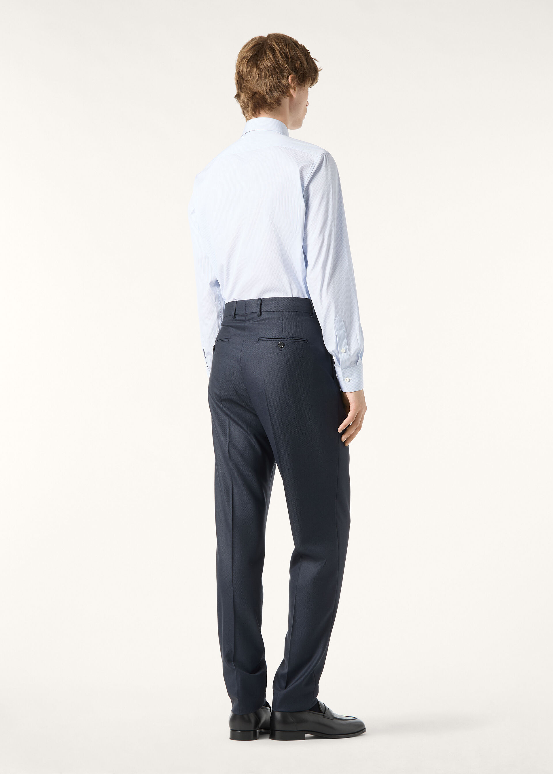 FILIPPO SQUARE SHIRT LUXURY POPELINE STRIPE