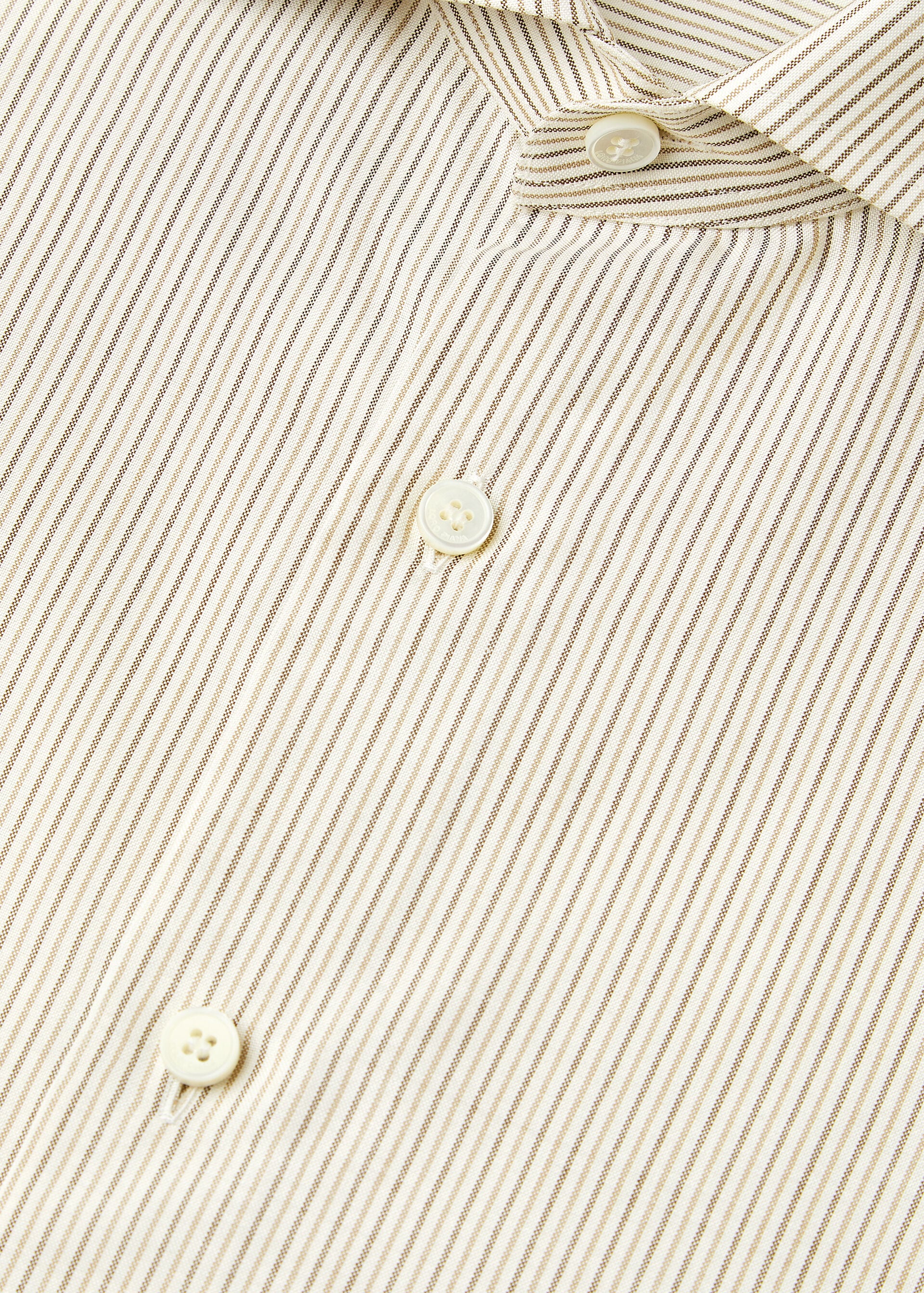 FILIPPO CUTAWAY SHIRT SILK OXFORD MULTI STRIPE