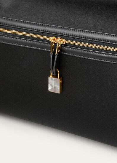 EXTRA SOFTY BAG L44 SATIN/ROUNDED LEATHER SC