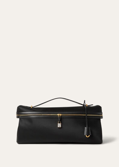 EXTRA SOFTY BAG L44 SATIN/ROUNDED LEATHER SC