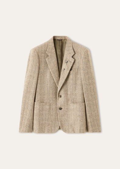 HEDLAND NOTCH SB JACKET WINDOWPANE TWEED