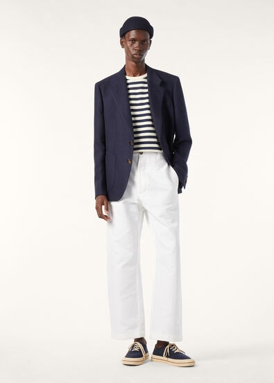 HEDLAND NOTCH SB JACKET LINEN SILK PANAMA