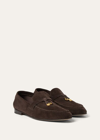 JOAN CHARMS LOAFER LUXURY SUEDE