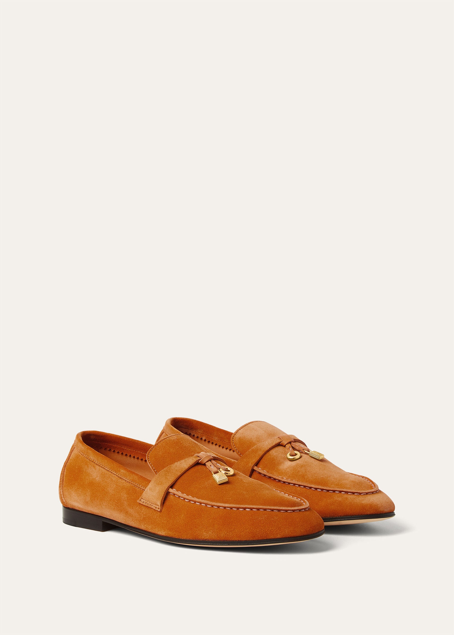 JOAN CHARMS LOAFER LUXURY SUEDE