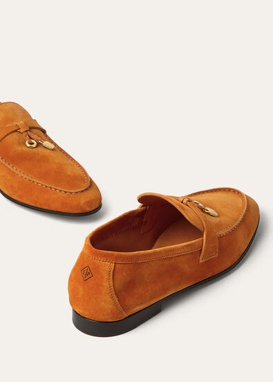 JOAN CHARMS LOAFER LUXURY SUEDE