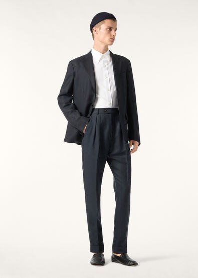 STAFFORD TROUSERS LINEN SILK
