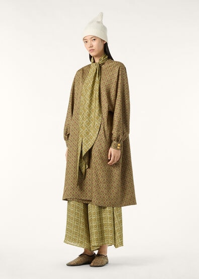 IBEL SB COAT IRIS SILK