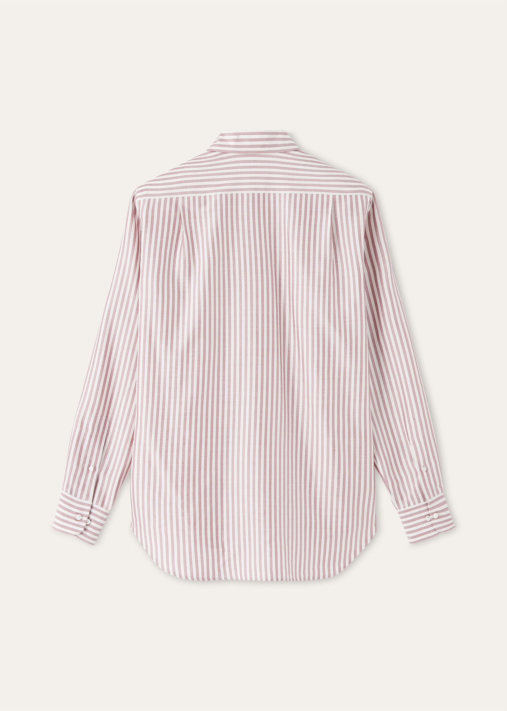 ANDRE' SHIRT SILK OXFORD STRIPE