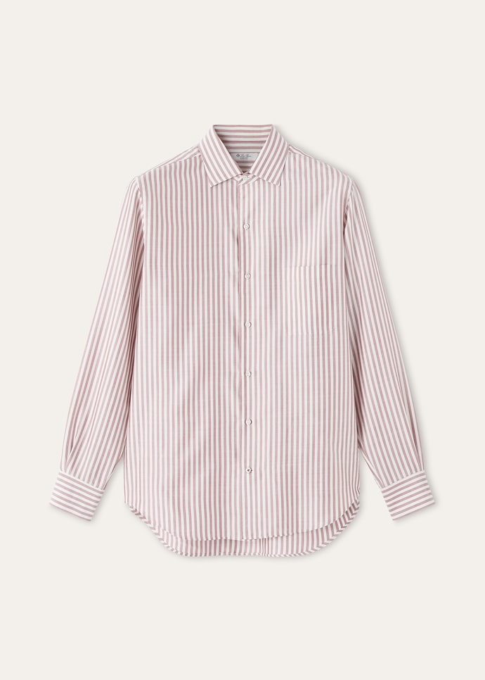 ANDRE' SHIRT SILK OXFORD STRIPE_FAQ9950_F2HJ_5