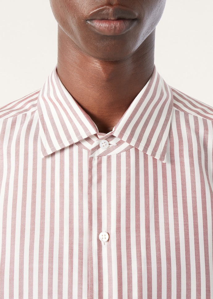ANDRE' SHIRT SILK OXFORD STRIPE_FAQ9950_F2HJ_2