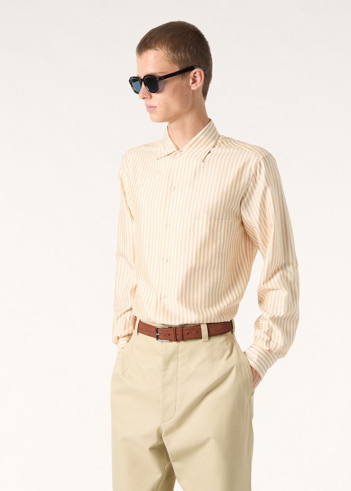 ANDRE' SHIRT SILK OXFORD STRIPE_FAQ9950_F2HK_3