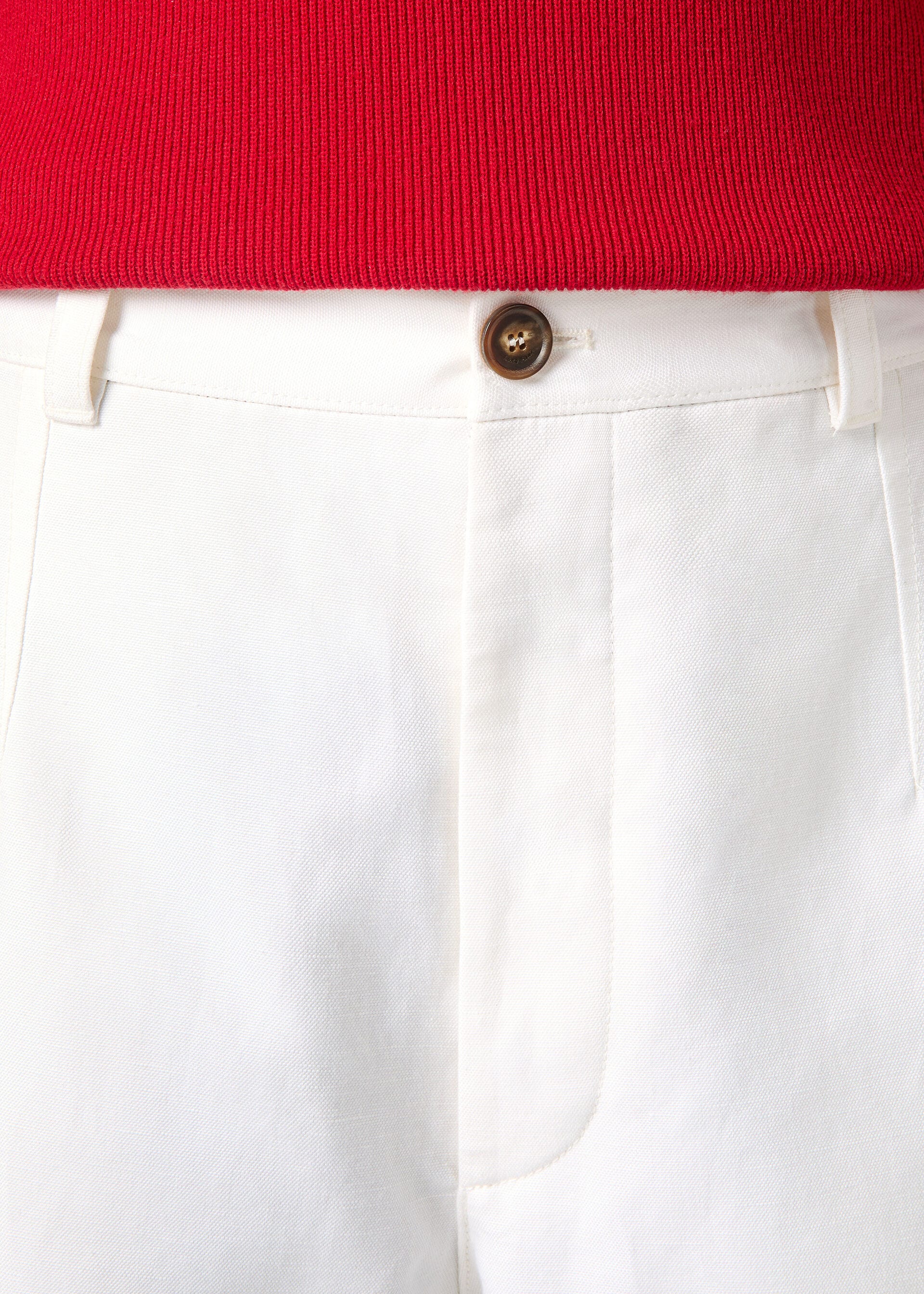 FUJI TROUSERS COTTON LINEN RAIN