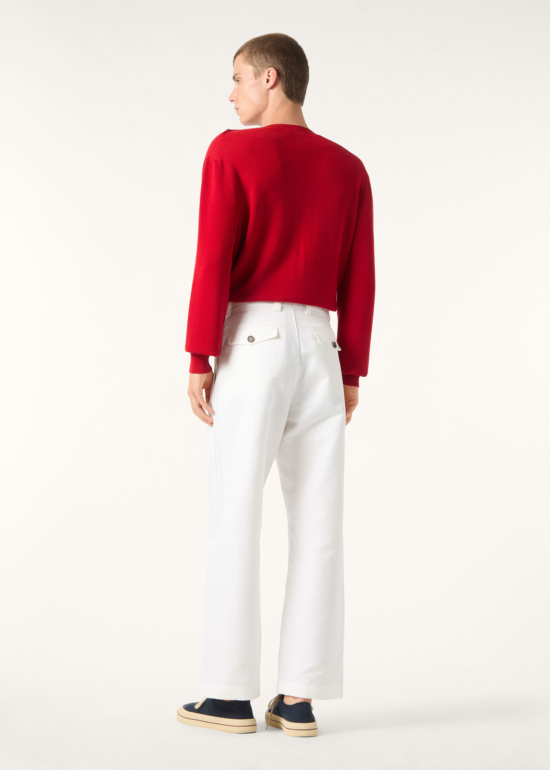 FUJI TROUSERS COTTON LINEN RAIN