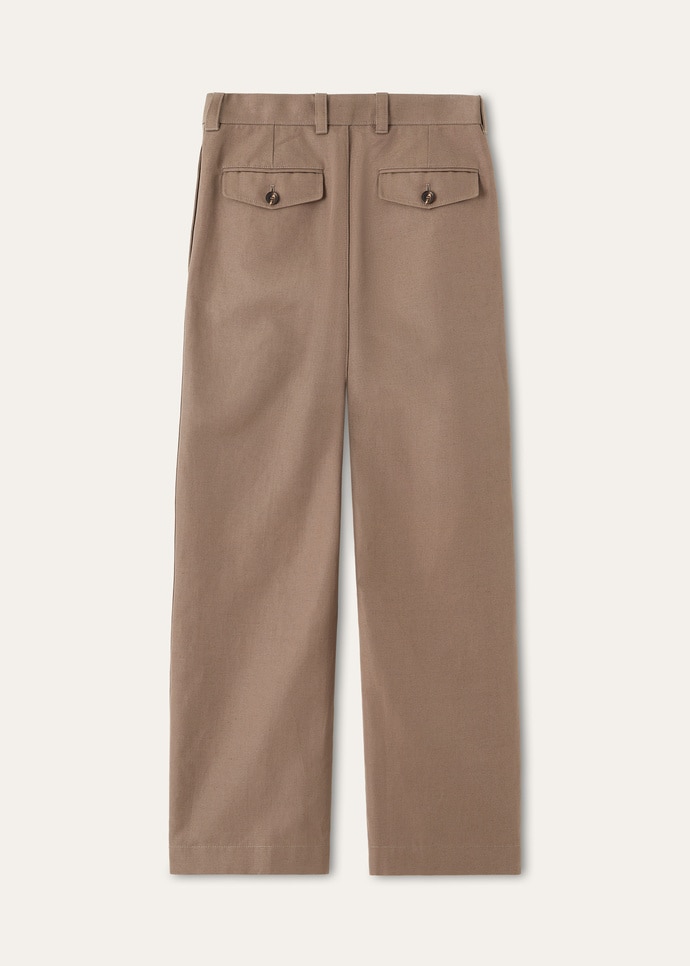 FUJI TROUSERS COTTON LINEN RAIN_FAQ9953_H0HG_6