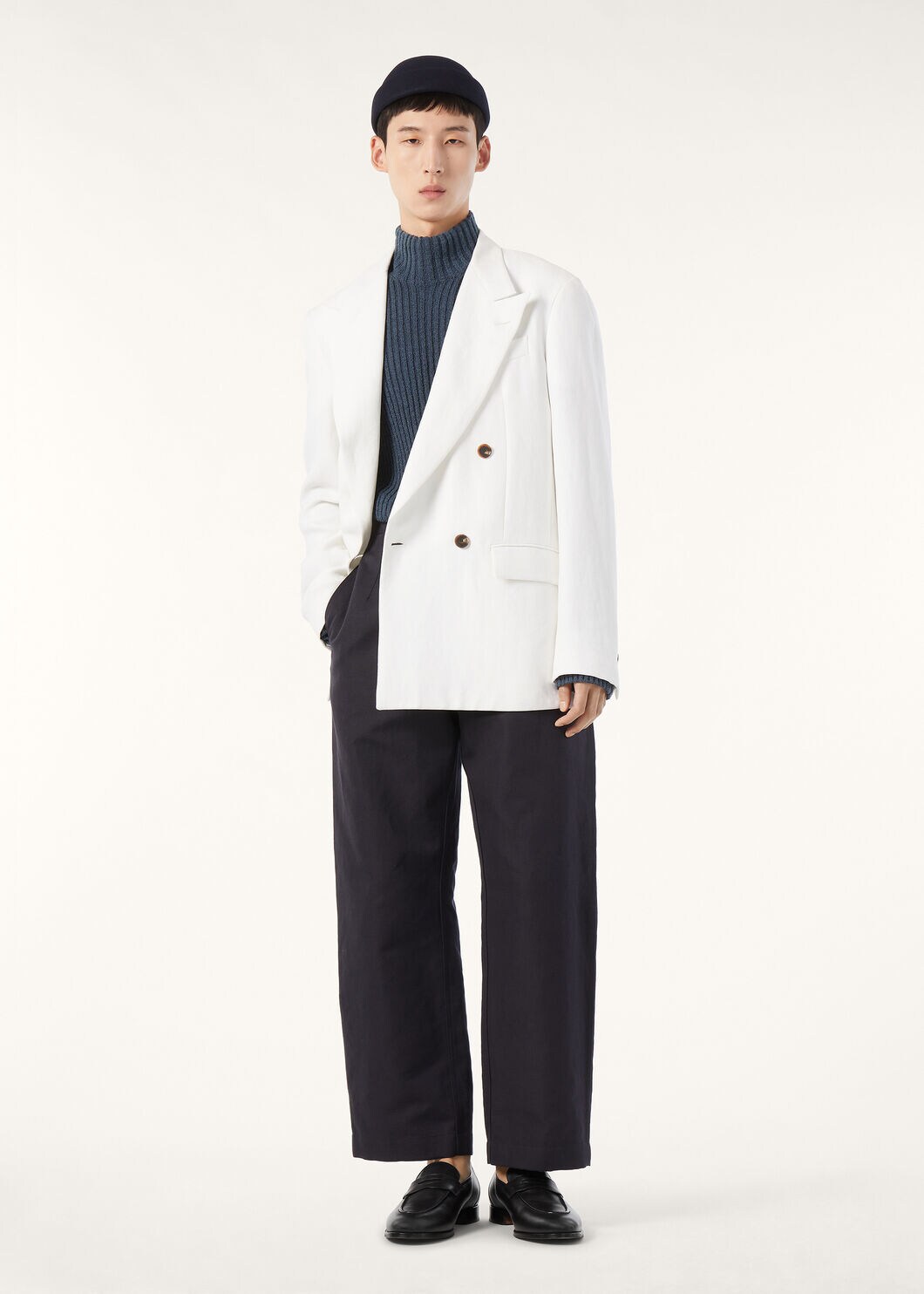 FUJI TROUSERS COTTON LINEN RAIN