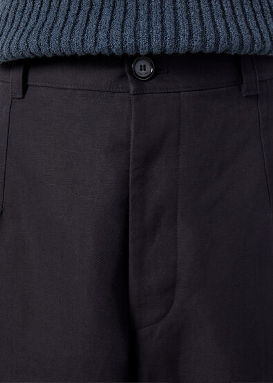 FUJI TROUSERS COTTON LINEN RAIN