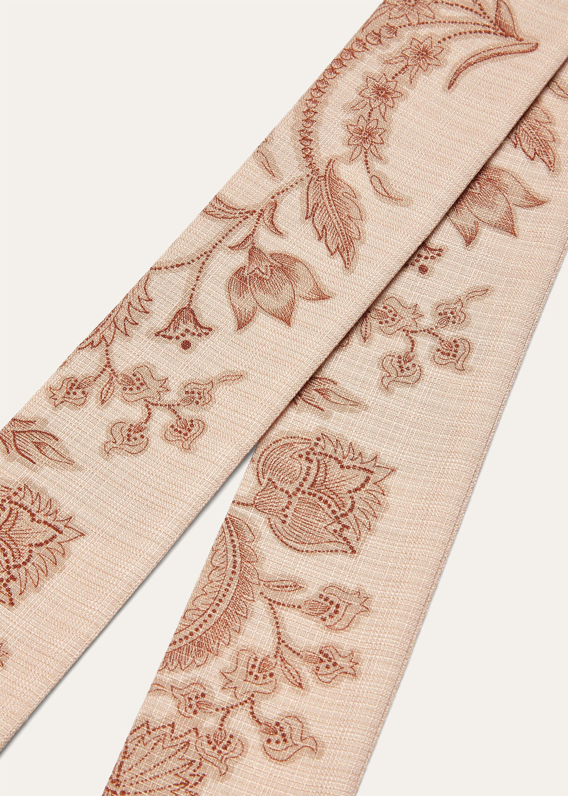 LAYL TIE BAND 108 TEXTURED SILK LAME'