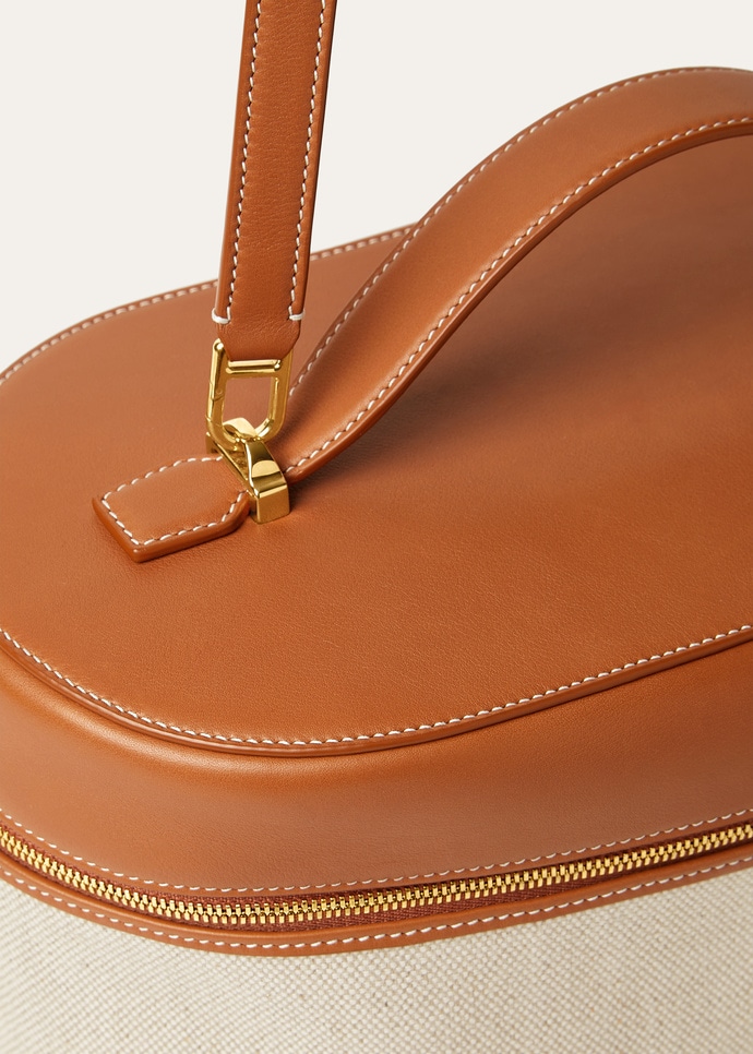 EXTRA SOFTY CASE L30 NATURAL CANVAS/BUTTER CALF_FAQ9966_B6A1_NR_6