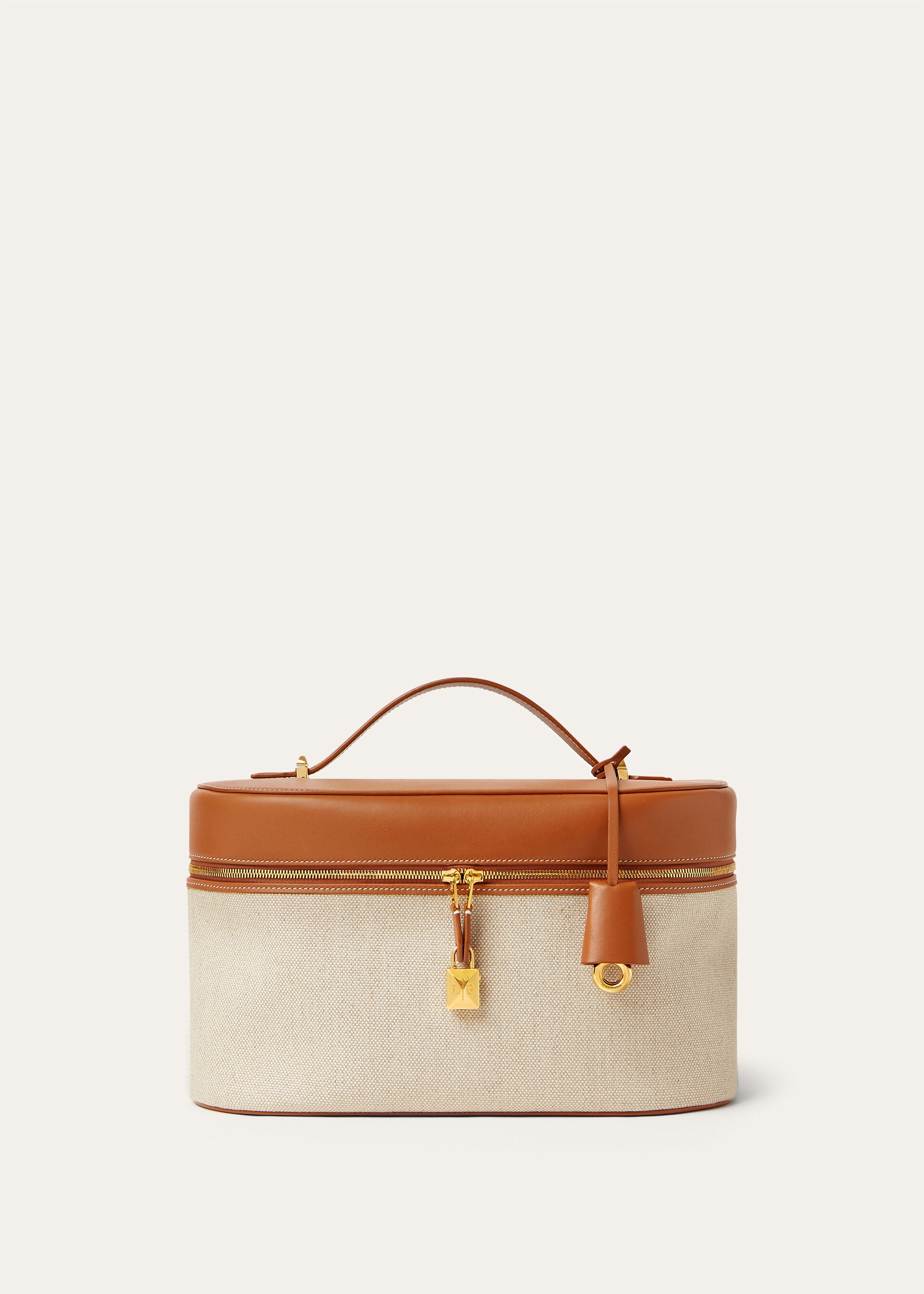 EXTRA SOFTY CASE L30 NATURAL CANVAS/BUTTER CALF