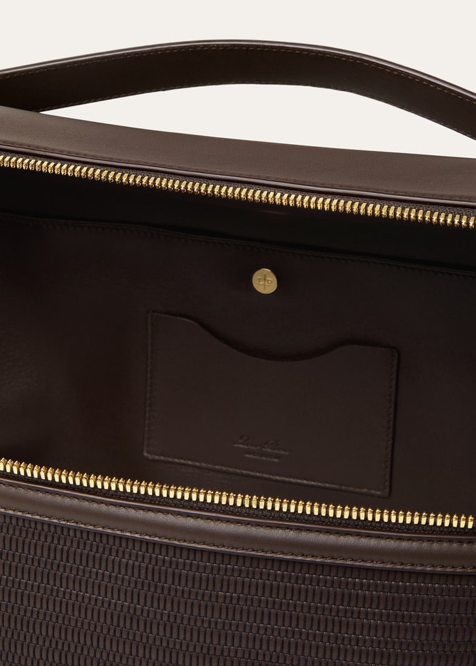 EXTRA SOFTY BAG L44 WOVEN LEATHER/ROUNDED LEATHER_FAR1300_H1FM_NR_7