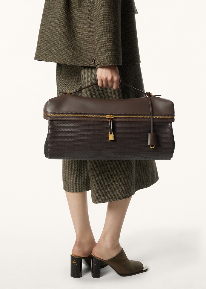 EXTRA SOFTY BAG L44 WOVEN LEATHER/ROUNDED LEATHER_FAR1300_H1FM_NR_2