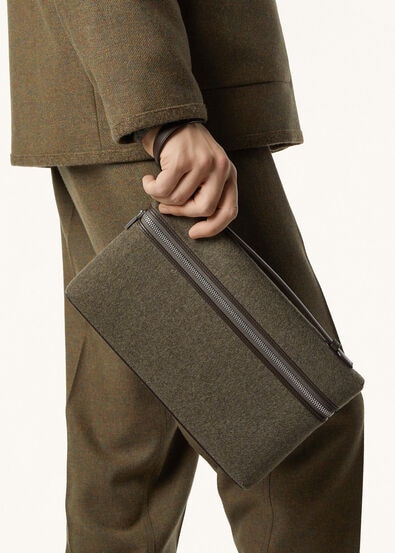 EXTRA POUCH L29 CASH MELANGE/RNDD LTR