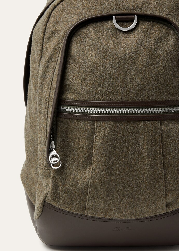PIONEER BACKPACK MDM CASH MELANGE/RNDD LTR_FLM0073_B6O2_NR_5