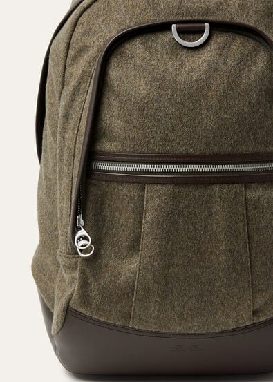 PIONEER BACKPACK MDM CASH MELANGE/RNDD LTR