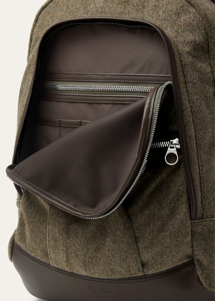 PIONEER BACKPACK MDM CASH MELANGE/RNDD LTR_FLM0073_B6O2_NR_6