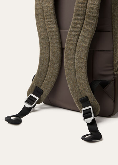 PIONEER BACKPACK MDM CASH MELANGE/RNDD LTR