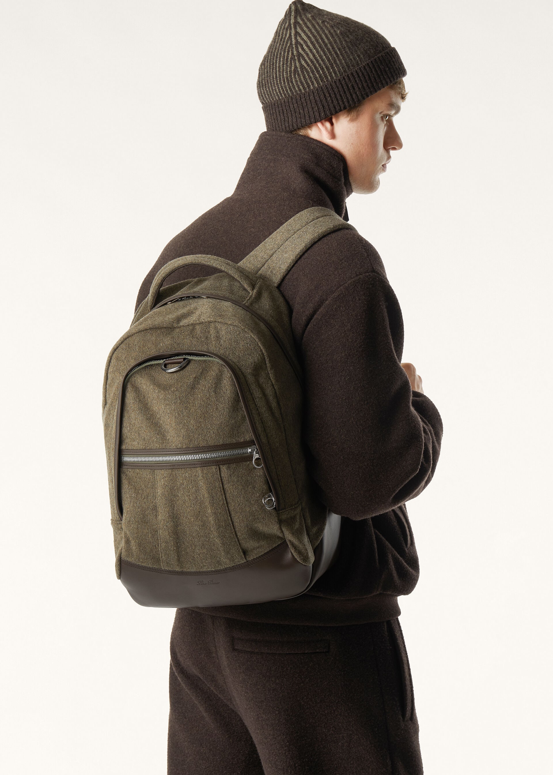 PIONEER BACKPACK MDM CASH MELANGE/RNDD LTR