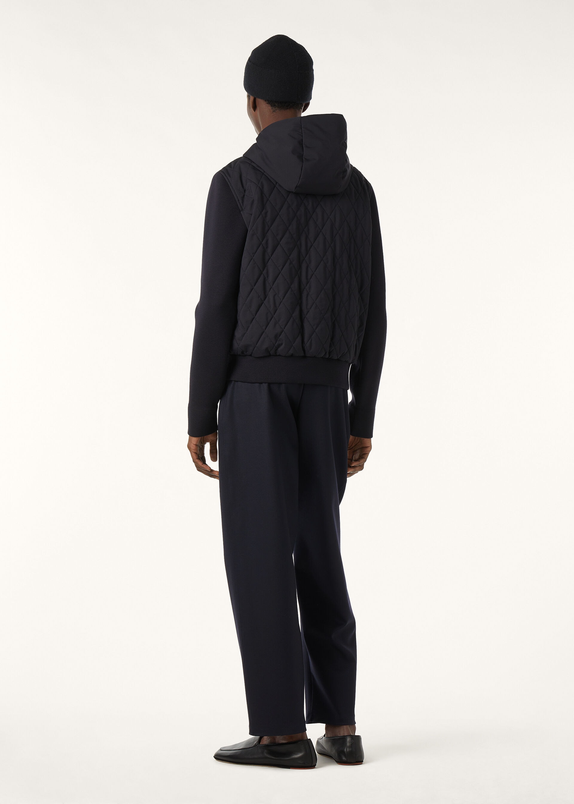 HOPTON QUILTED HOODED BOMBER WINDWISH STRETCH STORM