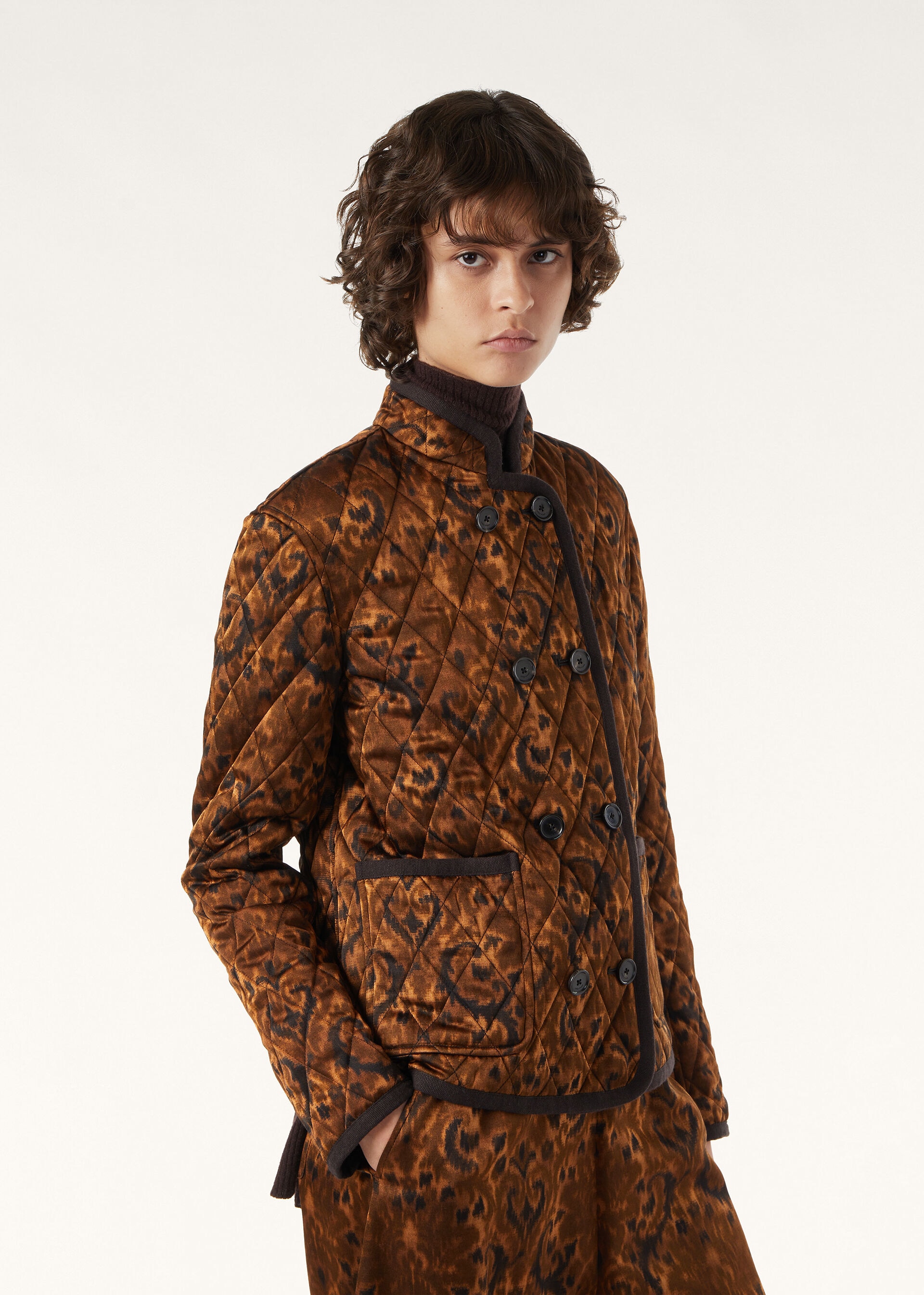 ADRIANE DB JACKET TALULAH CHINE'